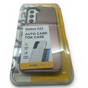 Galaxy S22 Auto Card Tok Case - Pink NWT